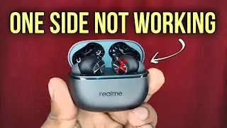 🎧 Realme Buds T200X One Side Not Working Problem Solve | 100% Working Trick