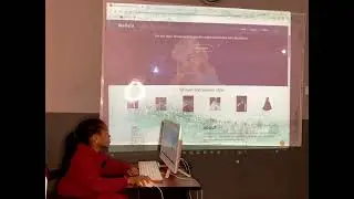 8-year-old Mirabel demonstrates her programming skills in just concluded summer training.