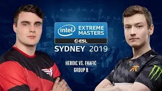 CS:GO - Heroic  vs. fnatic [Train] Map 1 - Group B - IEM Sydney 2019