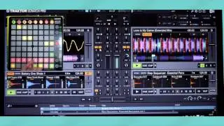 Step sequencer launchpad mapping Native Instrument Traktor pro 2.11
