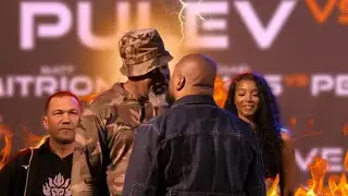 Shannon Briggs Face Off Rampage Jackson (Highlights)