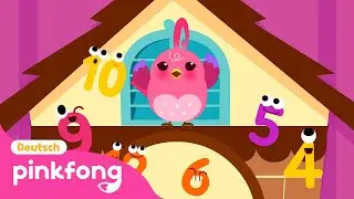 Das Uhren-LiedㅣZeit LiederㅣBaby Shark DeutschㅣPinkfong, Baby Hai! Kinderlieder