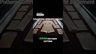 Why Pattern Cutting Defines Garment| Quality & Waste |  #shorts #trendingshorts #shortsviral