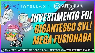 SUPERVILLAIN LABS x INTELLA X com Parceria incrivel e Fus&atilde;o sidekick