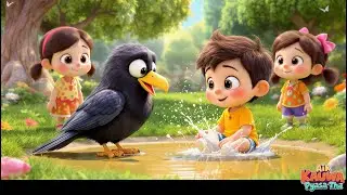 Ek Kauwa Pyasa Tha |Kauwa bahot Pyasa Tha | tota poem | poems for kids|poetry cartoon video