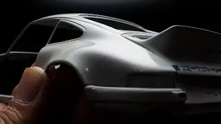 【研ぎ出し】【制作者目線#10】フジミ1/24ポルシェ911 '73カレラRSのプラモデル制作中……