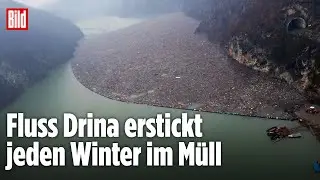 Drina-Fluss versinkt j&auml;hrlich im M&uuml;ll &ndash; Gefahr f&uuml;r Mensch und Natur