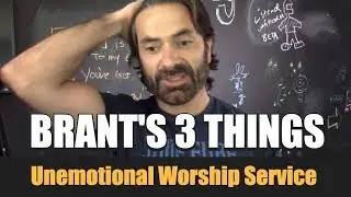 🚨 GREAT NEWS for Unemotional People During a Worship Service - Brant Hansen
