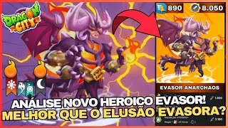 AN&Aacute;LISE DO NOVO HER&Oacute;ICO EVASOR ANARCAOS! MELHOR QUE O ELUS&Atilde;O!? - DRAGON CITY