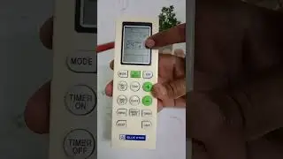 Blue Star Split Ac Sleep Mode#new #new#viral#viralshort#viralvideo#yt#shorts#shortsvideo#short#short