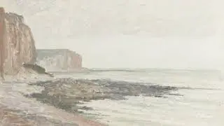 Vintage Frame TV Art &bull; Monet-Style Coastal Landscape &bull; 1 Hour 4K
