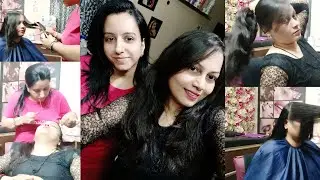 My New Parlour Vlog 💇‍♀️😍 || Haircut || Threading || Uper Lips || Parlour Vlog || Sunita Uttrakhand