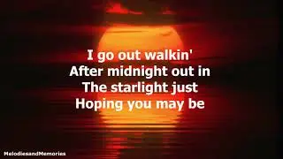 Walkin' After Midnight by Patsy Cline - 1957 (with lyrics)