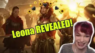 Leona Reveal Reaction | New Champion - Legends of Runeterra | LoR Targon Expansion