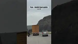 Pune nashik new highway update #highway #toll