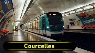 Metro Station Courcelles - Paris 🇫🇷 - Walkthrough 🚶