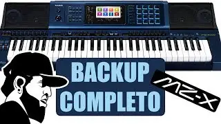 Como Fazer Backup Completo (Restaurar) | Casio MZ-X500 (MZXEP14)