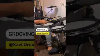 Grooving - Do try this one at home 👀 #xavidrummer #batero #bataca