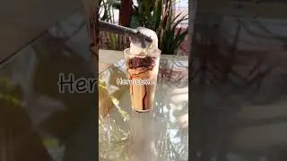 What&rsquo;s more fun than dancing with a shake of coffee and a dollop of icecream!! #coldcoffee