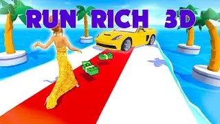 Run Rich 3D - Poor to Rich Transformation! 😱💎💰 (Mobile Game Fun