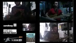 Tiziano Militello - Funkenstein (Sansone Strings & Music Man + Sandberg + Line 6 Variax 700 bass)