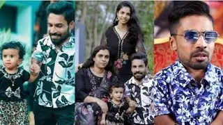 Actor Guinness Pakru with his Wife and Daughters 👍👍🥰#guinnesspakru #actorsfamily #southindianstars