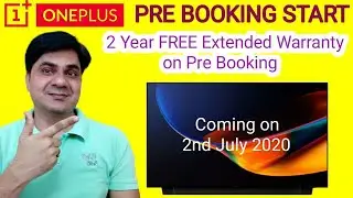 One Plus Tv Series 2020 Pre Booking Start | 2 Years Free Extended Warranty on Pre Booking