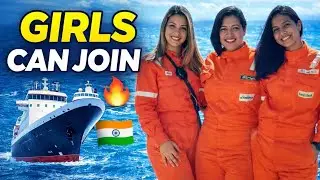 Girls can also become Merchant Navy Officers 😍 | Know the truth, the complete process