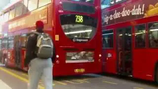 Congestion at Stratford Bus Station