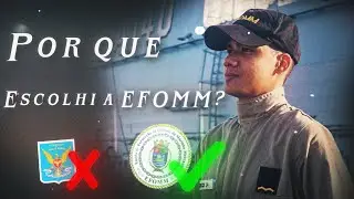 Por que eu fui para a EFOMM e n&atilde;o para a AFA?