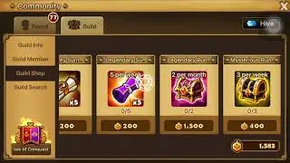 Legendary Rune Box 1500 Guild Points