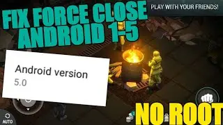 CARA BERMAIN MOD LAST DAY ON EARTH DI ANDROID 1-5 SUPAYA TIDAK FORCE CLOSE