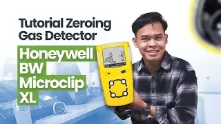 TUTORIAL ZEROING GAS DETECTOR | HONEYWELL BW MICROCLIP XL