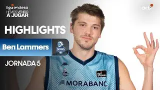 Ben LAMMERS, l&iacute;der anotador sin fallo en la primera mitad | Liga Endesa 2024-25