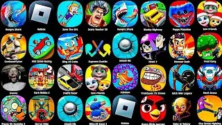 Draw to smash,Bridge race,Count clash,Roblox,Save the fish,Traffic Racer,Freaky Stan,Granny,Fishdom