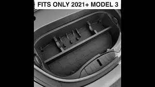TESLA Model 3 2021 + Frunk Organizer