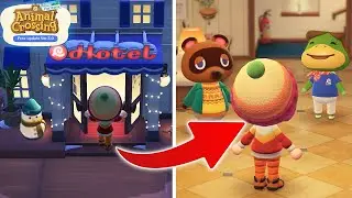 Ik verken het nieuwe hotel en bulk craften in de Animal Crossing 3 0 update op de Switch 2