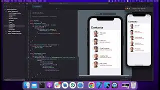 How to build Contact List with details using #SwiftUI | IOS Development