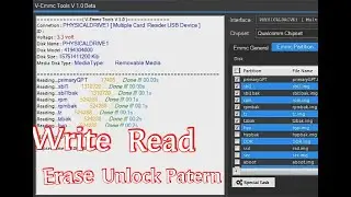 V-emmc tools  Direct isp Miracle emmc unlock pattern frp android