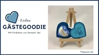 Herzliches G&auml;stegoodie | Anleitung | Tutorial | Stampin' Up! | Pappyjon.de | Stempelset Herzlich