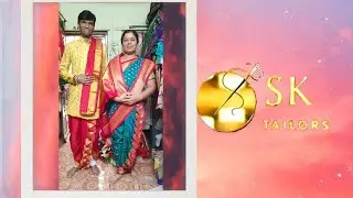 Krishna Dhoti & Vaishalinandini Nauvari Sadi pattern #nauvari #nashik #trending #tailoring #fashion