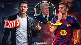 &iexcl;LAPORTA CIERRA EL MERCADO! + Confirman la SALIDA de Lewandowski