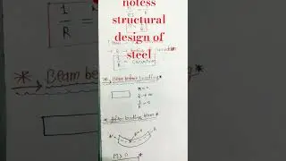 hand written notes  #structural steel design #civil gate # most important for gate civil