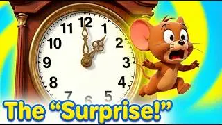 Hickory Dickory Dock Funny Mouse 3D Nursery Rhyme compilation