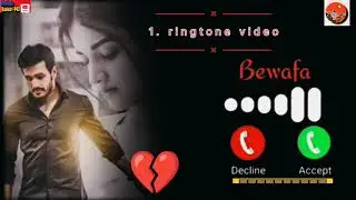 1.ringtone video💔😭 || bewafai ringtone || bewafai ringtone video || #ringtones #video || #mood #off 