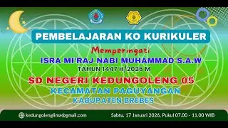 PHBI ISRA'  MI'RAJ NABI MUHAMMAD SAW atau RAJABAN _17012026