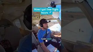How I Fly for FREE (Kinda ✈️😂) #aviation #humor #studentpilot #pilotlife #aviationhumor