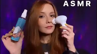ASMR- LIMPANDO SUA PELE E TE FAZENDO MASSAGEM FACIAL
