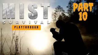 Making the Log cart and wood storage/Mist Survival/Part10 #mistsurvival #servivalgame