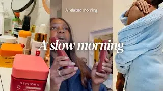 Slow Reset Self Care Routine Morning | Slow Morning#care#selfcare#shower#2026glowup#radiantskin